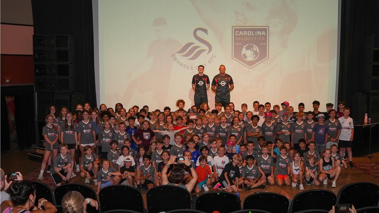 Swansea City Host Skill School featuring Lee Trundle and Jamie Shawyer in North Carolina