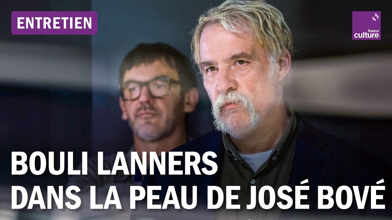 Le comédien Bouli Lanners dans la peau de José Bové