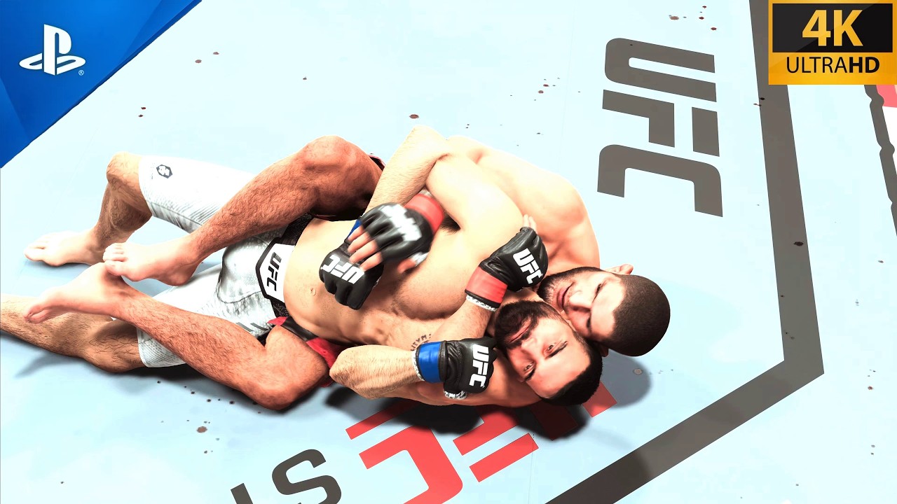 Khabib Nurmagomedov vs Benoit Saint Denis | UFC 5 4K