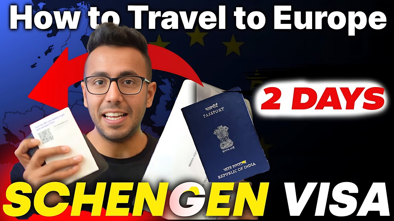 Как я получил шенгенскую визу за 2 дня! Владелец индийского паспорта🇮🇳