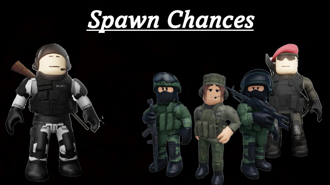 Spawn chances in rBreach explained!