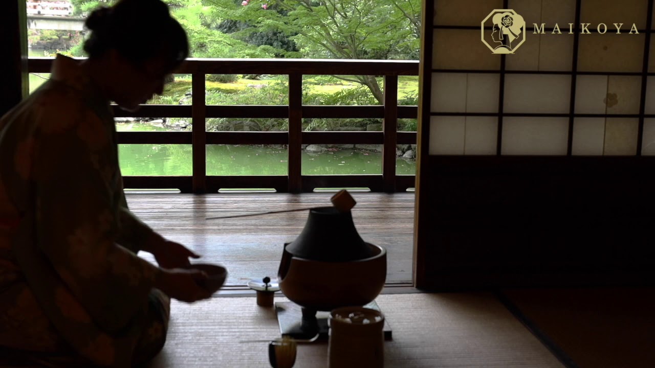 Tea Ceremony Kyoto Maikoya Japan