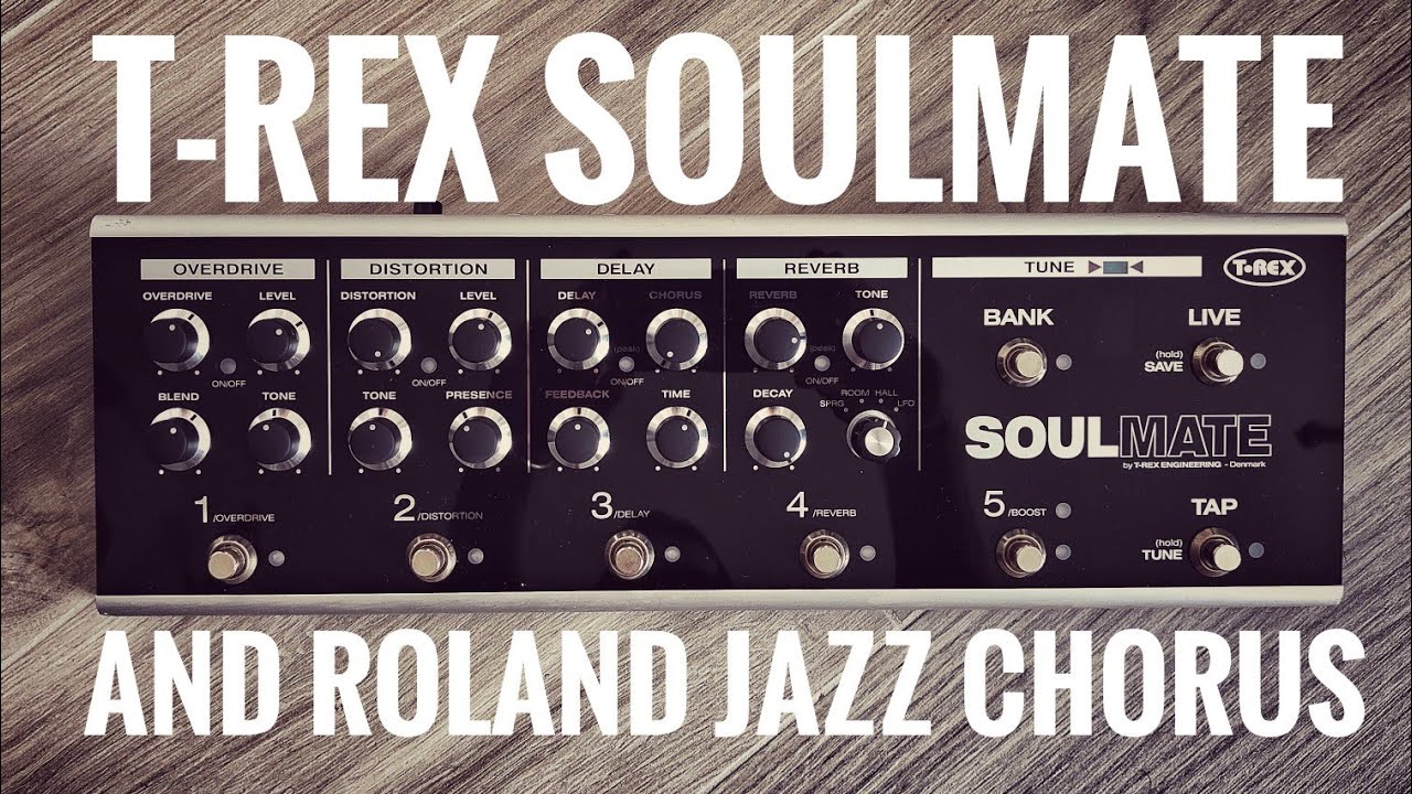 T-Rex SoulMate: Old but Gold in stereo with Roland JC-22 Jazz Chorus