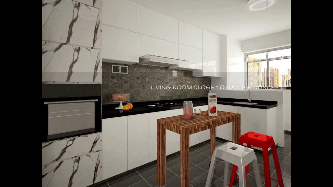 PUNGGOL BTO AND AMK APARTMENT 3DS DESIGN  BY DAS