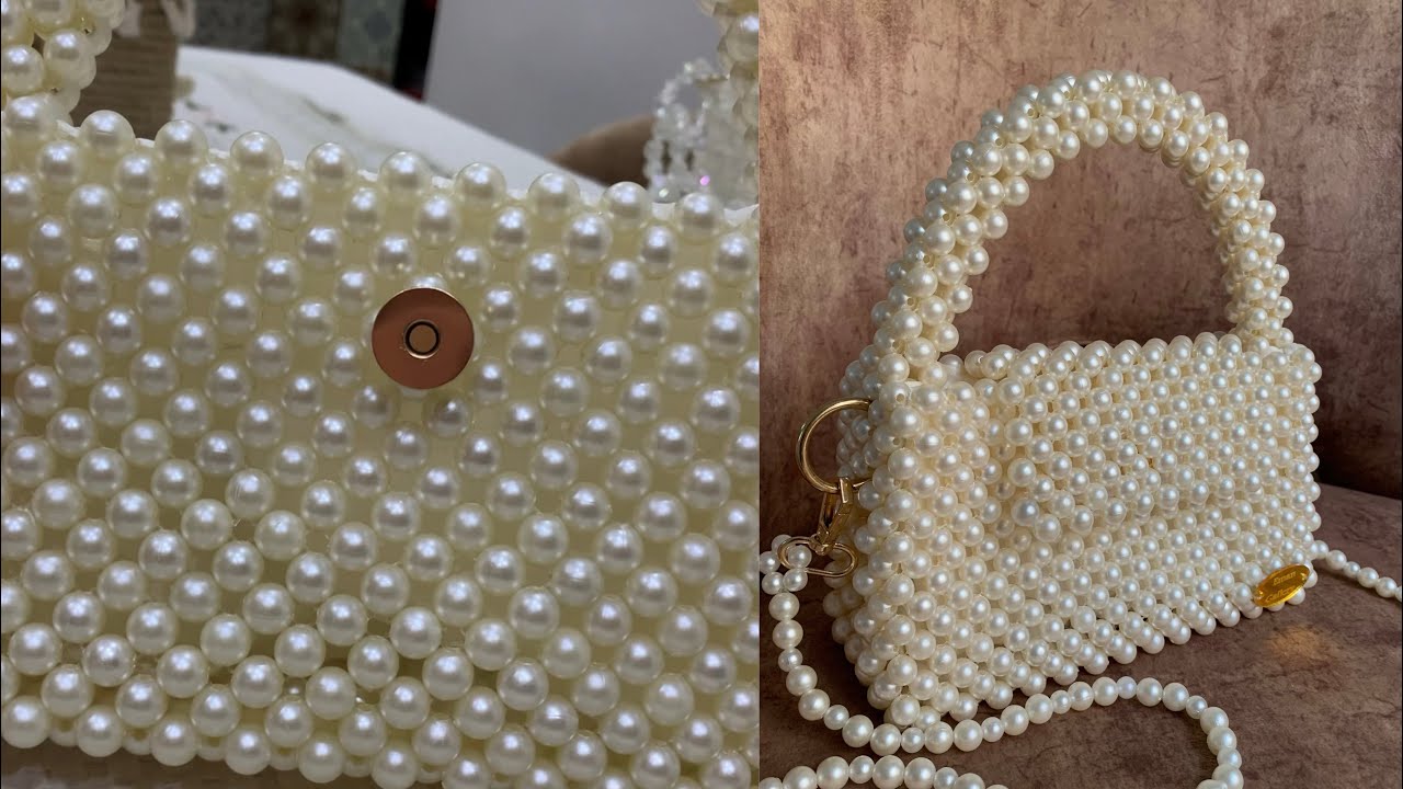 طريقة تركيب القفل المغناطيس فى الشنطة  لو عدد الغرز زوجى #explore #handmade #diy #اكسبلور #bag #خرز