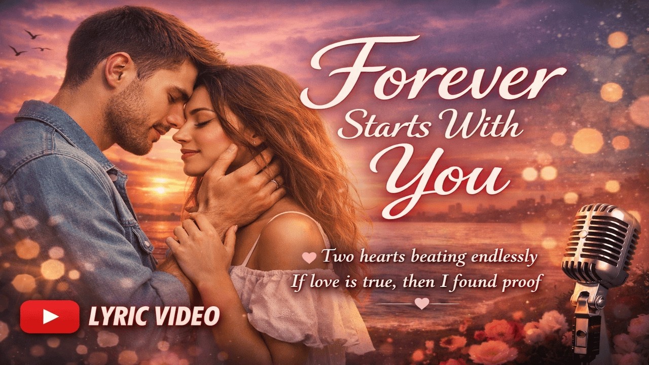 Forever Starts With You 💕 | Most Romantic Love Song 2026 (Official Lyric Video)