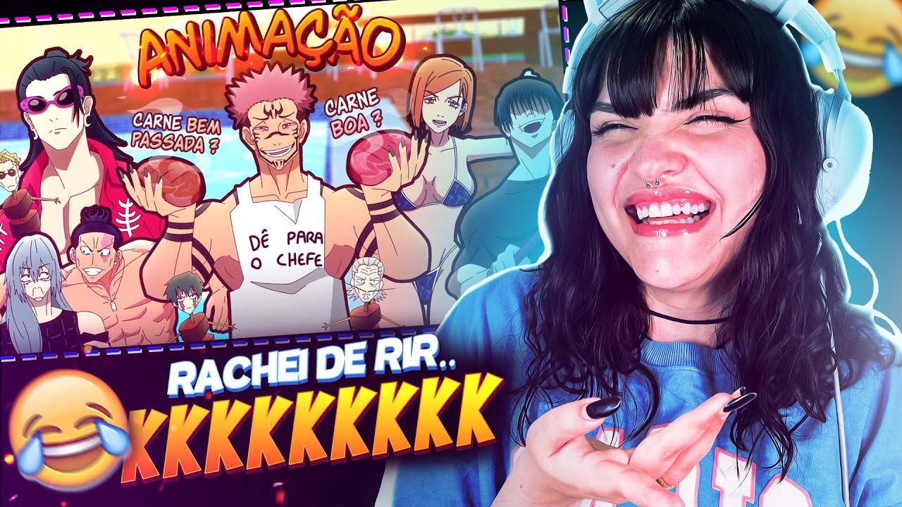 ME ACABEI DE RIR com CHURRASCO DE DOMINGO DO SUKUNA!! KKKKJ 🤣 | Voice Makers