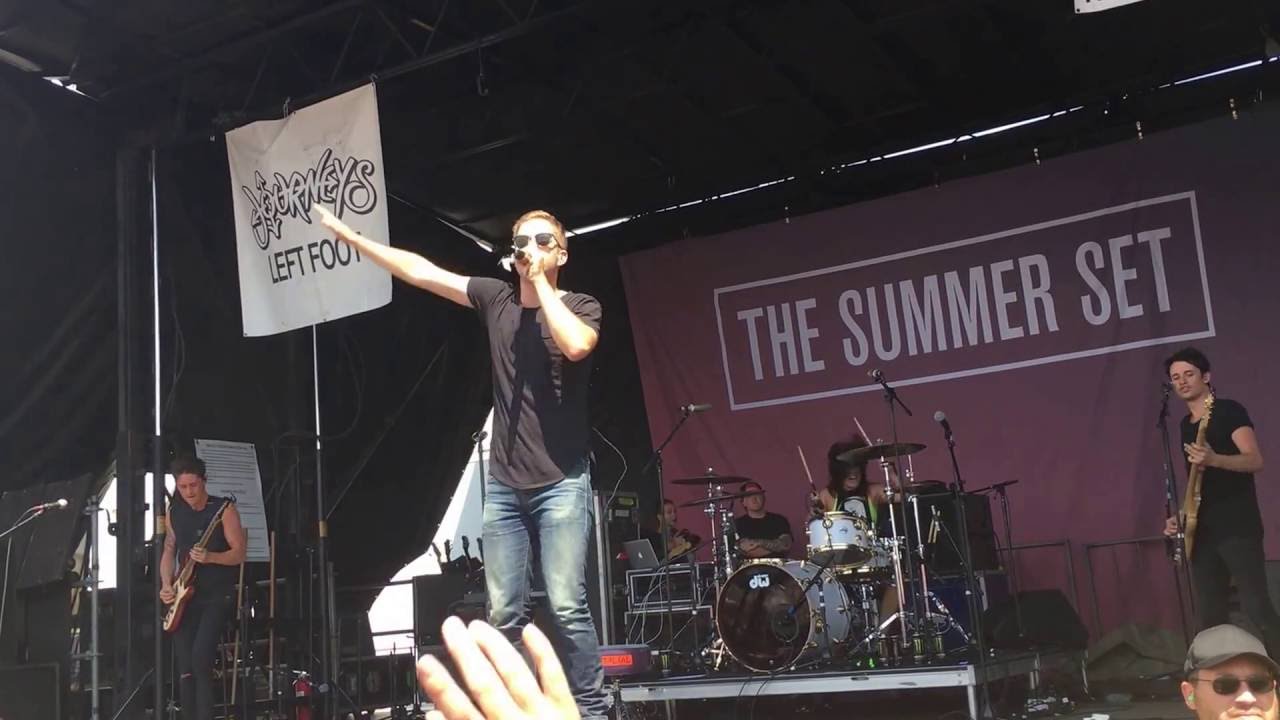 The Summer Set @ 'Vans Warped Tour' Salt Lake City Utah! 07/30/2016