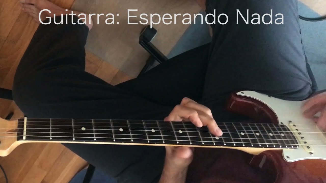 Guitarra original: Esperando Nada (Antonio Vega)