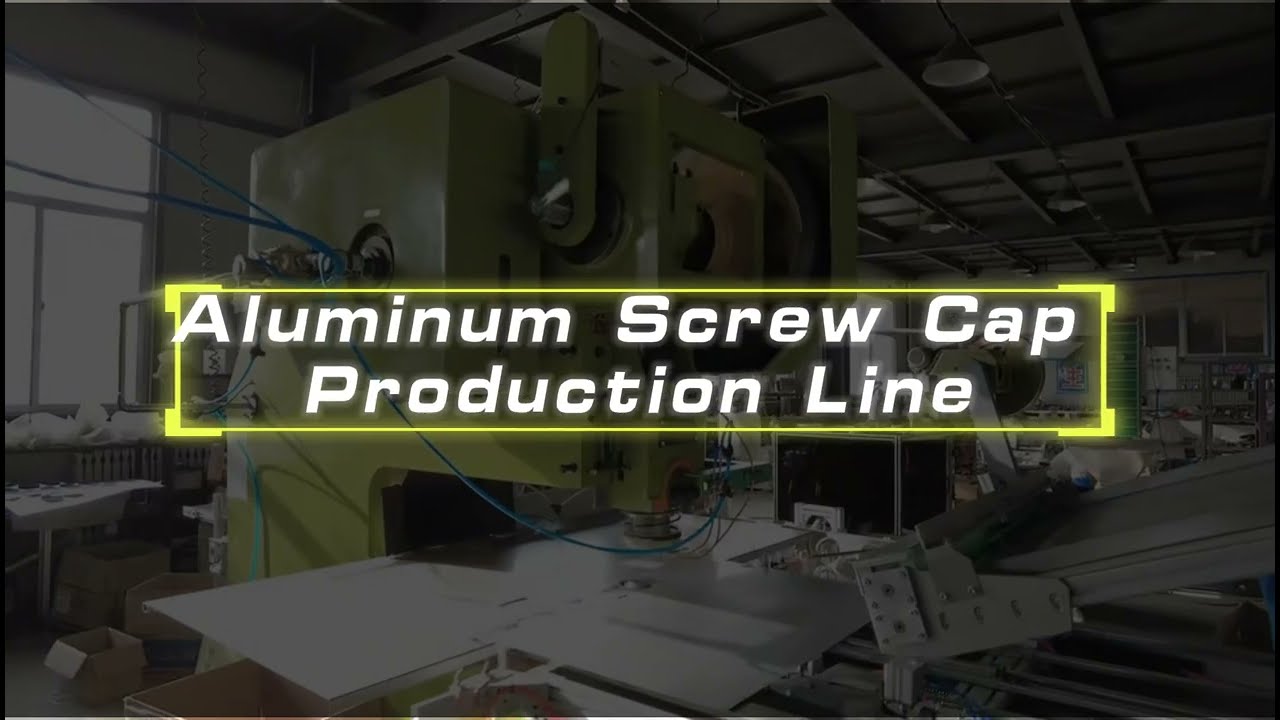 Aluminum Screw Cap Production Line Good Price