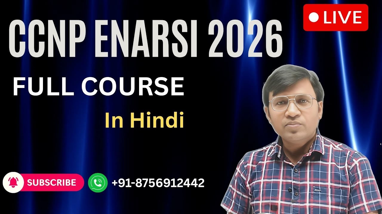 CCNP ENARSI Full Course 2026 | Complete Training in Hindi | Icnt Gyan | Latest Cisco ENARSI 300-410