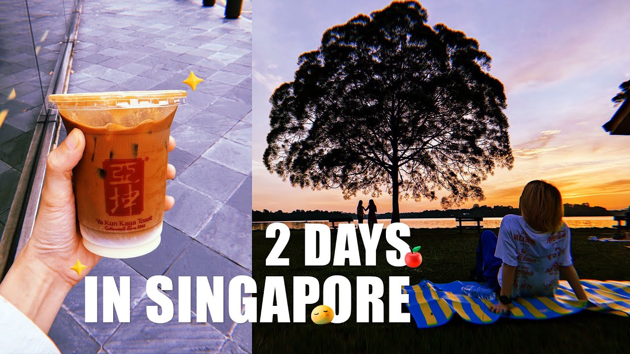 2 days in Singapore, going to the park and cycling, having great food, seeing friend