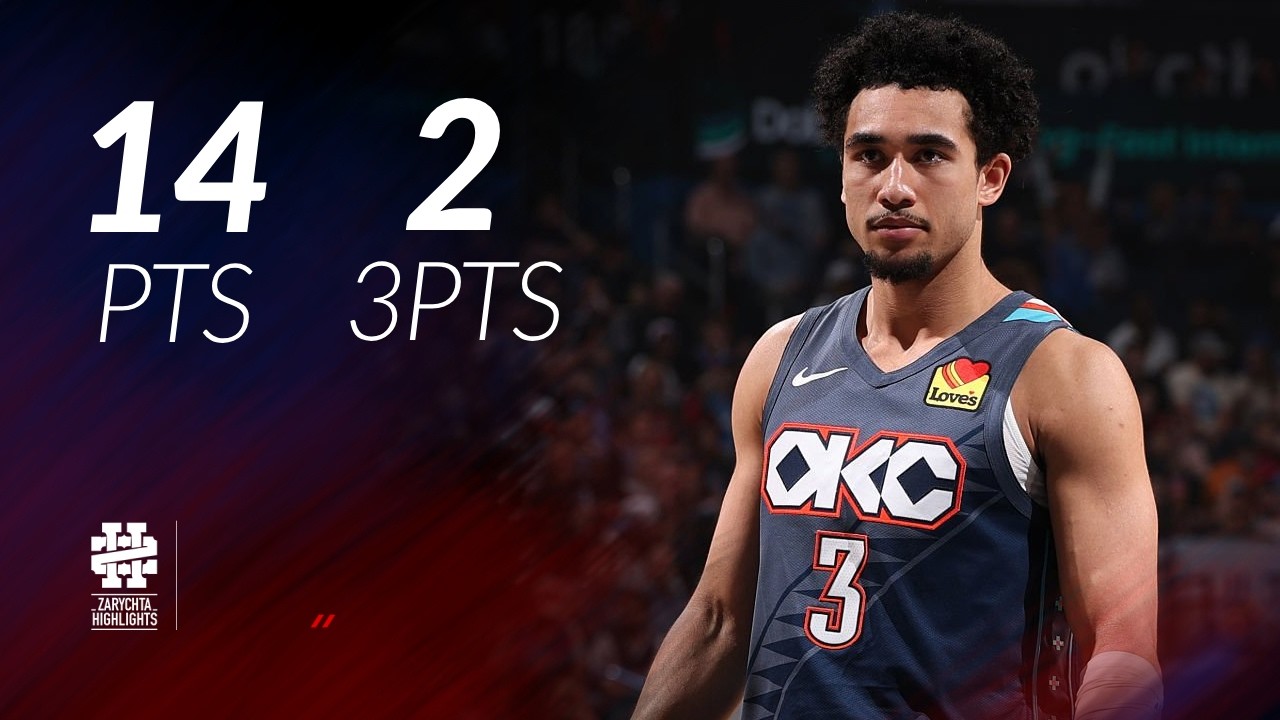 Jared McCain 14 pts 2 threes vs Nuggets 25/26 season