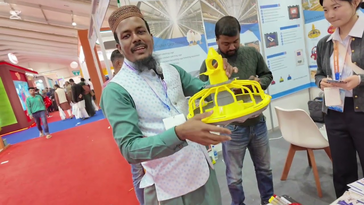 আলহামদুলিল্লাহ বসুন্ধরা কনভেনশোন সেন্টারে আন্তর্জাতিক আহকাফের পোল্ট্রি মেলা ডিজিডে।