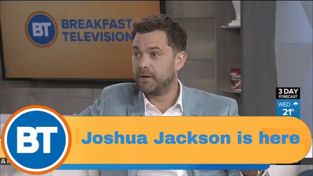 Joshua Jackson is HERE!