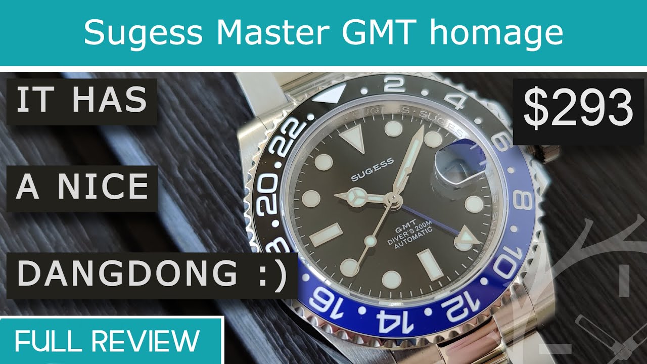 Sugess Master GMT Full review (BLNR BATMAN)