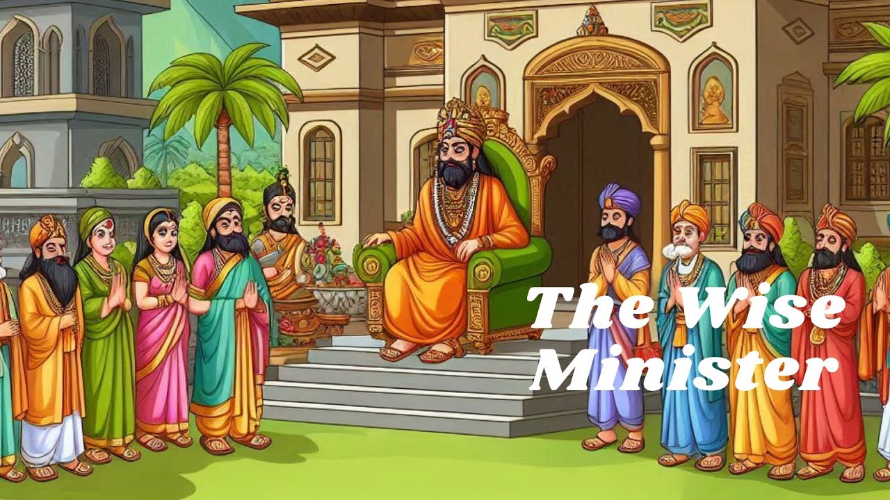 The Wise Minister &ndash; A Story of Wisdom and Justice #panchatantrastories #thewiseman #moralstories