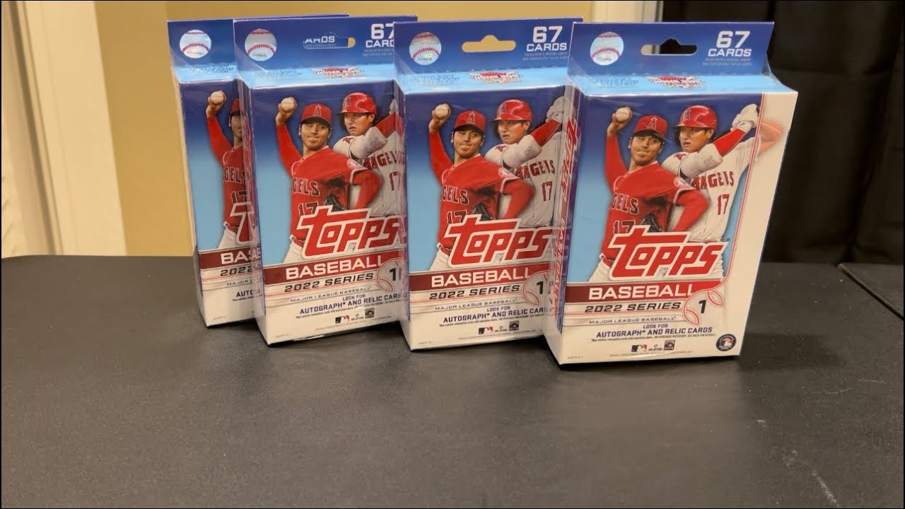 2022 TOPPS SERIES 1 FOUR HANGER BOX OPENING! BEST VALUE?