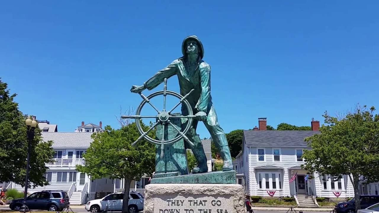 Gloucester Fisherman's Memorial - June 30, 2016. Travels with Phil - unedited