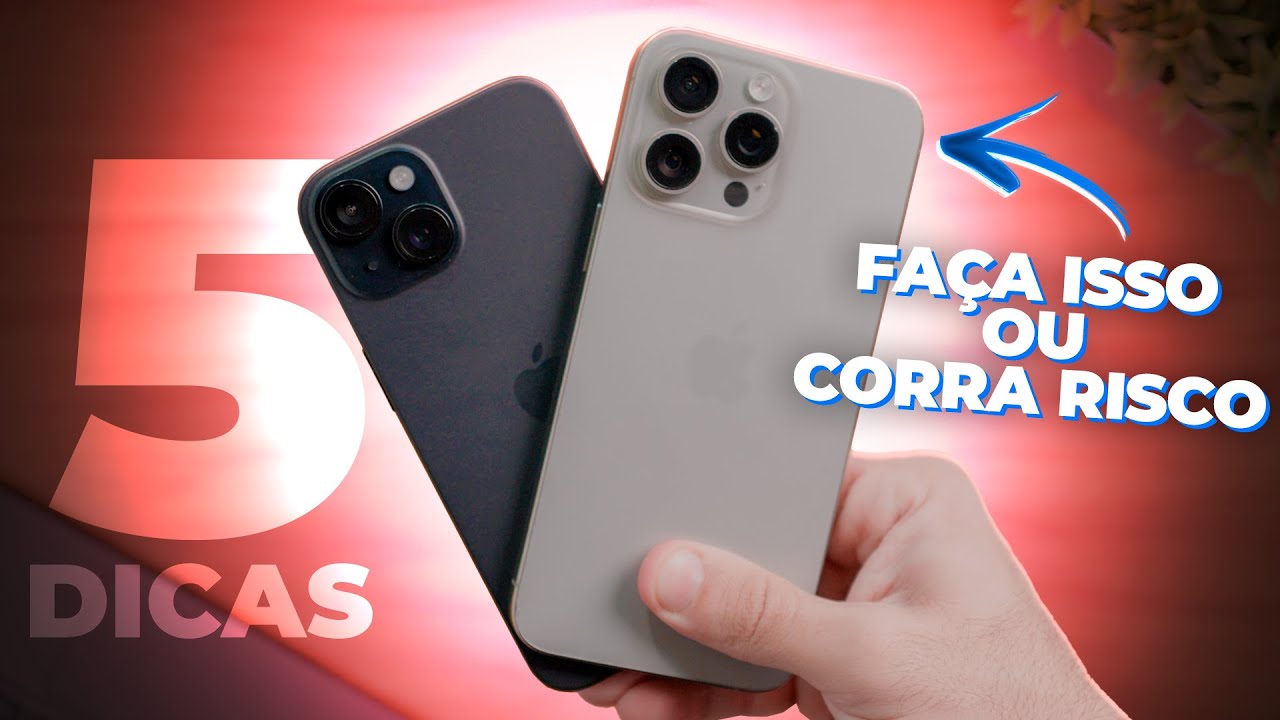 5 DICAS para PROTEGER seu iPhone contra ROUBO!