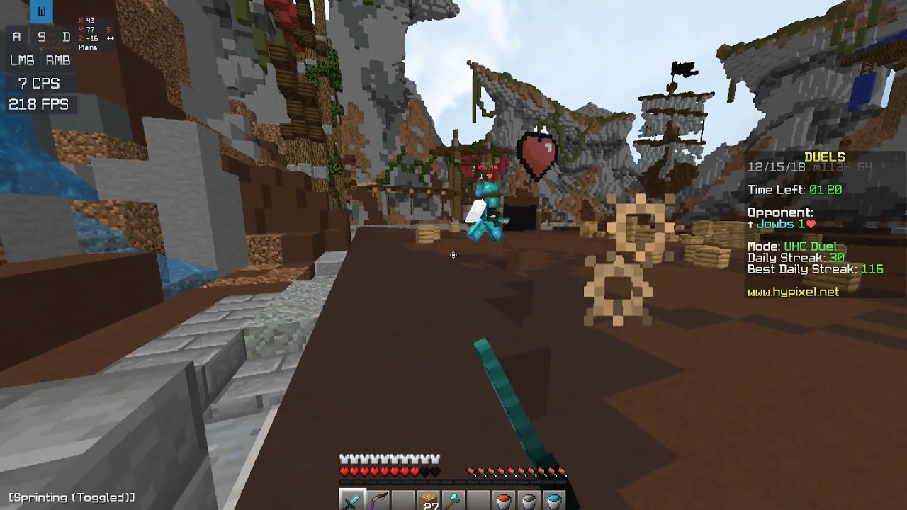 bloje takes L (rip 100 streak)