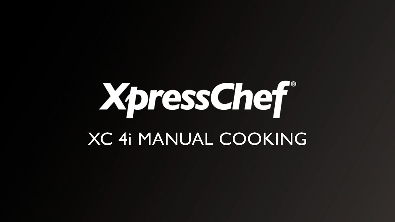 03 - How to Manually Cook (XC 4i)
