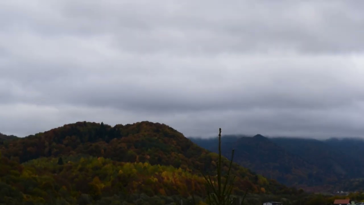 Timelapse Bucegi 24min in 24sec 19.10.2025