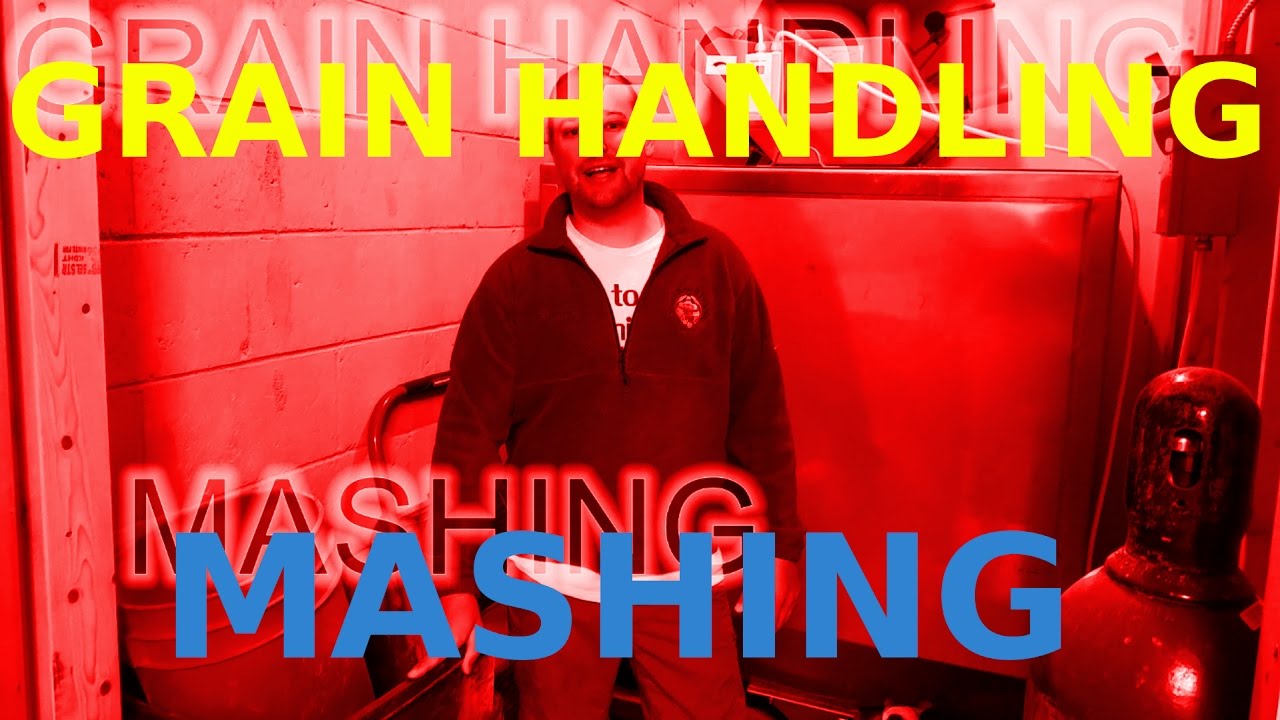 MASHING & GRAIN HANDLING! How To: Microbrewery!!