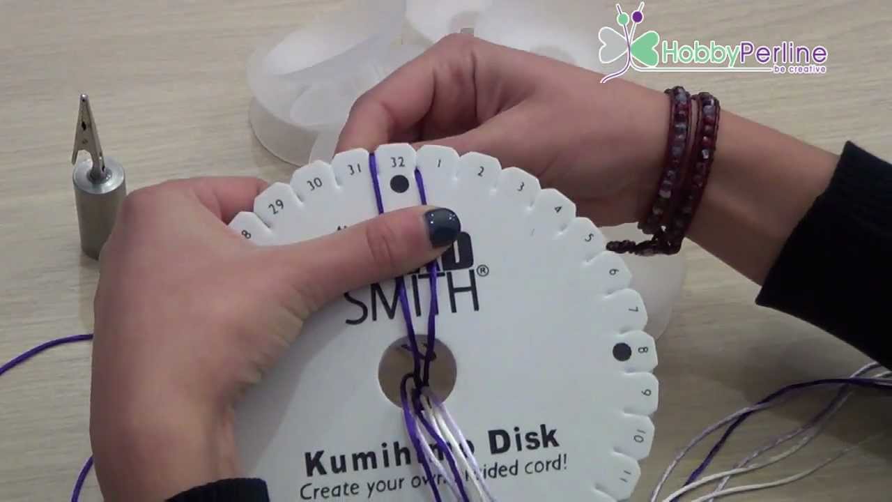 Collana Kumihimo & Donut | Tutorial - HobbyPerline.com