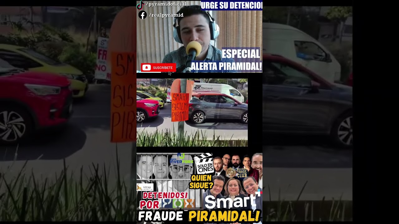 DETENIDOS fraude piramidal： &iquest;Y SMART PLUS para cu&aacute;ndo？ ⧸ YOX, Vitas, Inverforx, Billions Trade Club