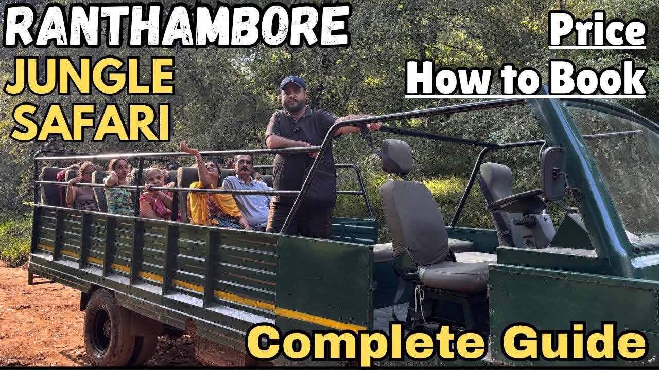 Ranthambore National Park Safari|Ranthambore National park Canter Safari|Best Tiger Safari in India|