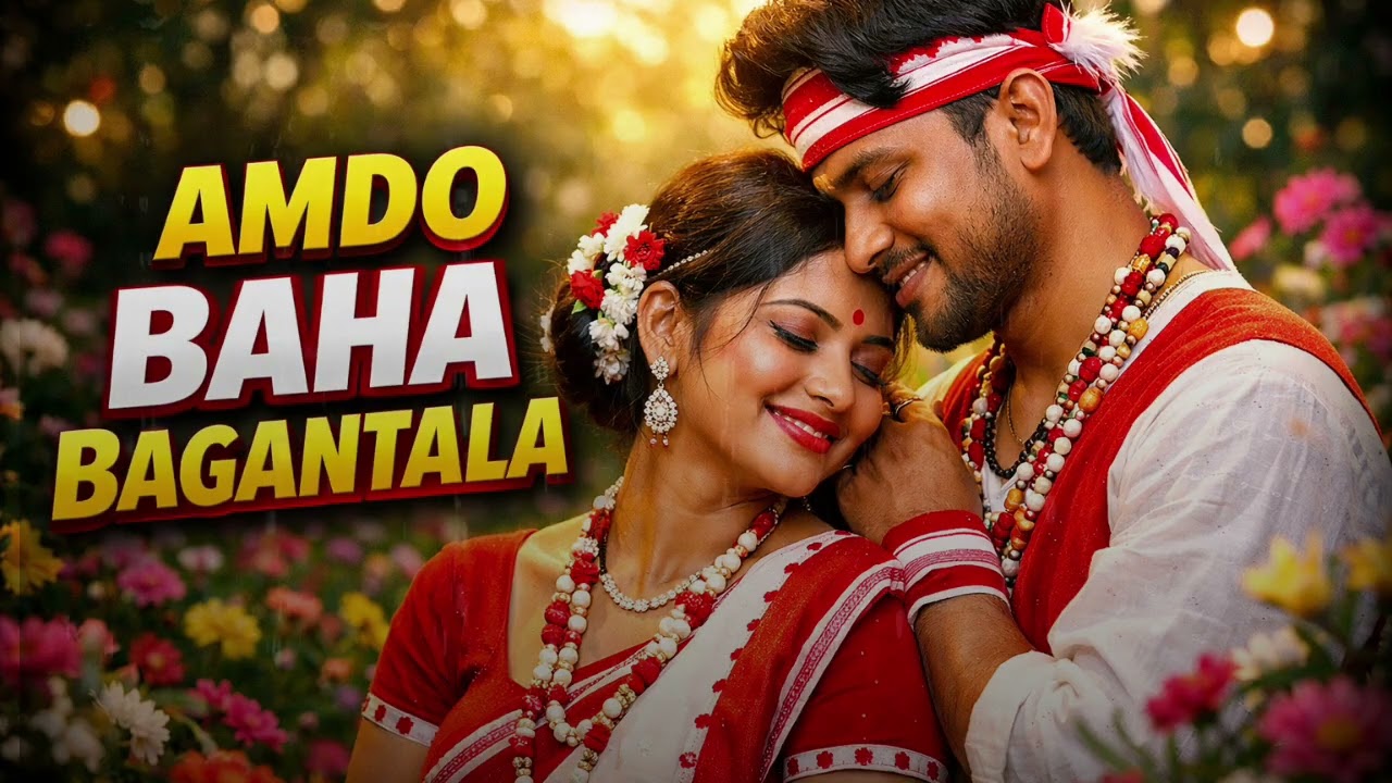 AMDO BAHA BAGAN TALA🩷🦋|Santali song|#santalisong #AmDoBahaBaganTala#viralsong #santalimusic 