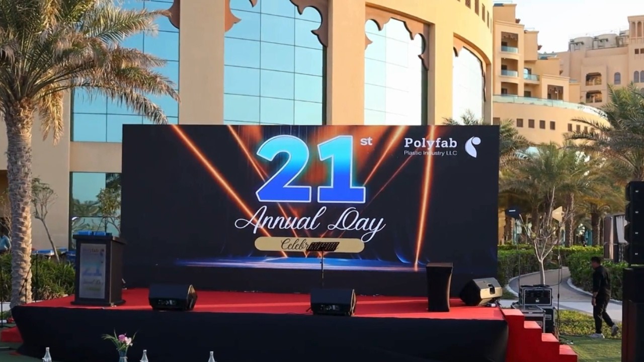 21 Years of Excellence: A Milestone Worth Celebrating! | POLYFAB PLASTIC INDUSTRY at Fairmont Ajman