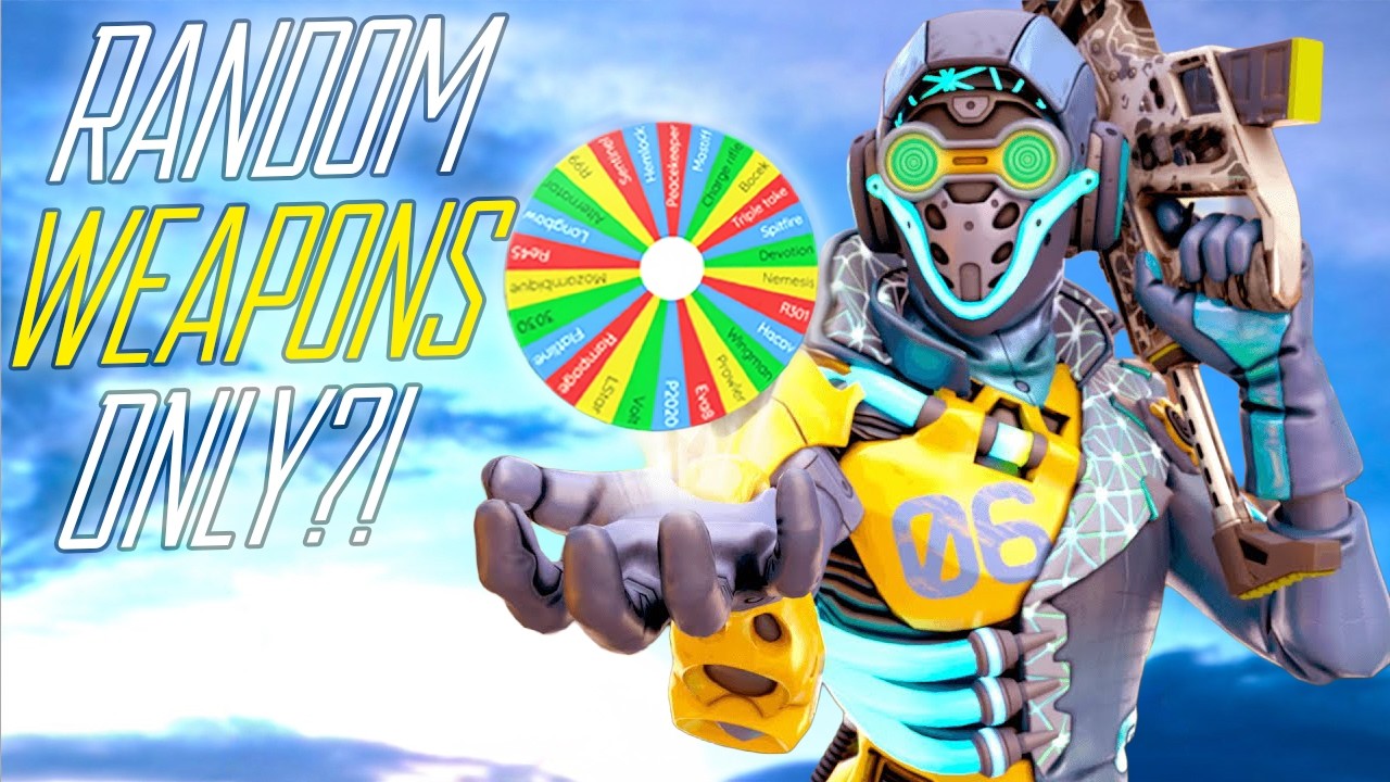 Is It Possible To Make It To The BEST RANK In Apex Legends With Only Random Weapons?!