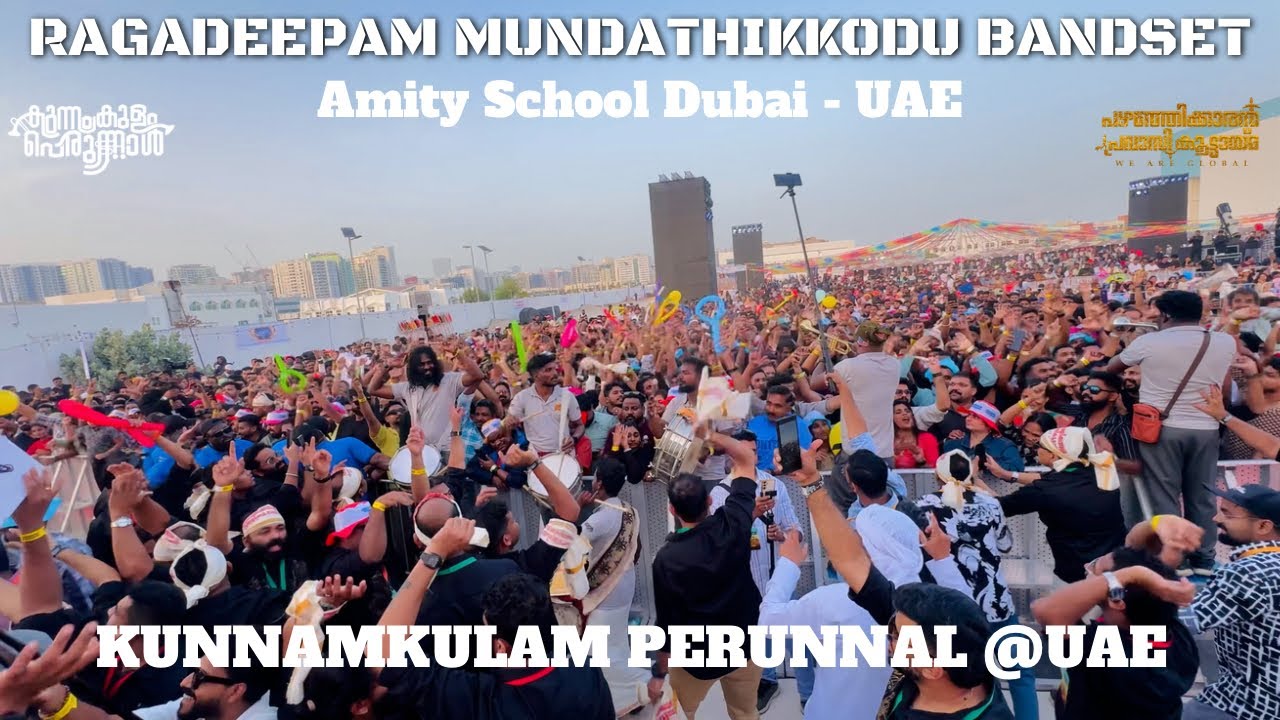Dingiri Pattalam Vibe🔥Dubai Kunnamkulam Perunnal 2026💖Ragadeepam Mundathikkodu Bandset | Use🎧😌 