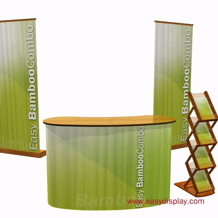 Bamboo Coombo | 3D Animation | Roll Up Display | Messetheke | Prospektst&auml;nder