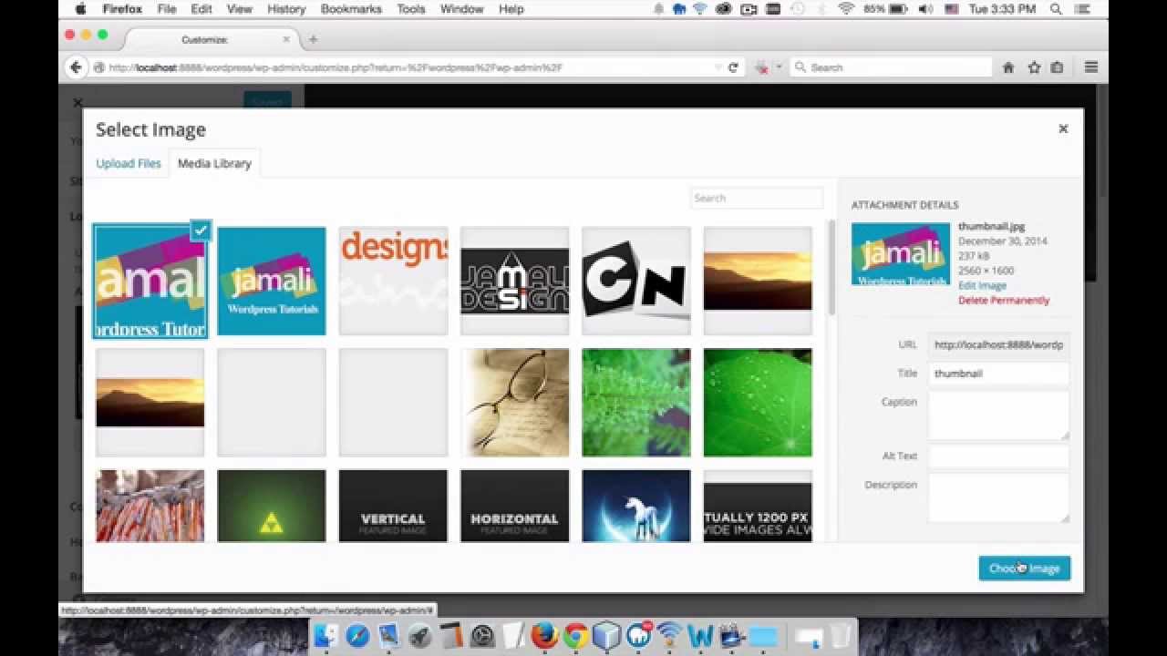 WordPress Tutorial - How To Create a custom logo uploader to the WordPress theme