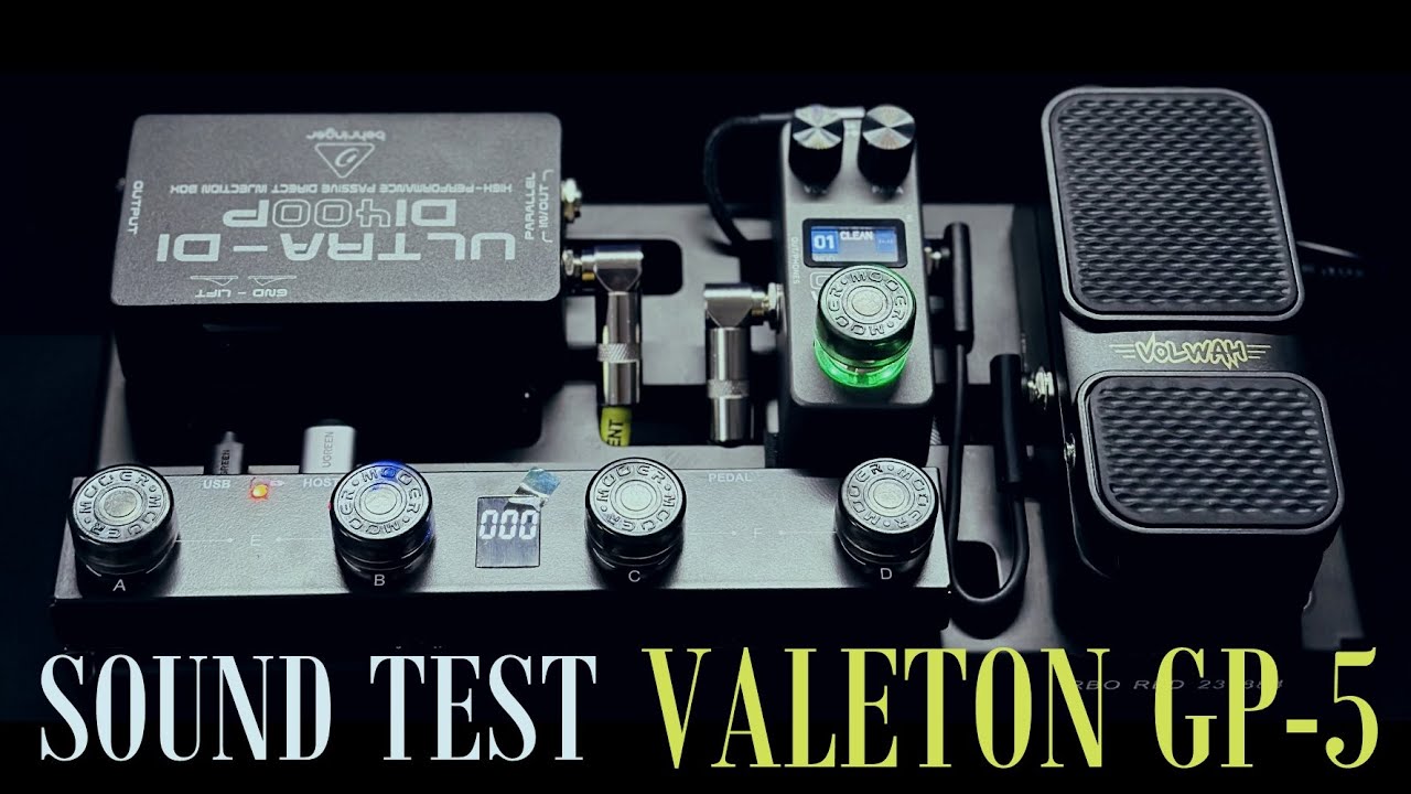 Valeton GP-5  [ SOUND TEST ]