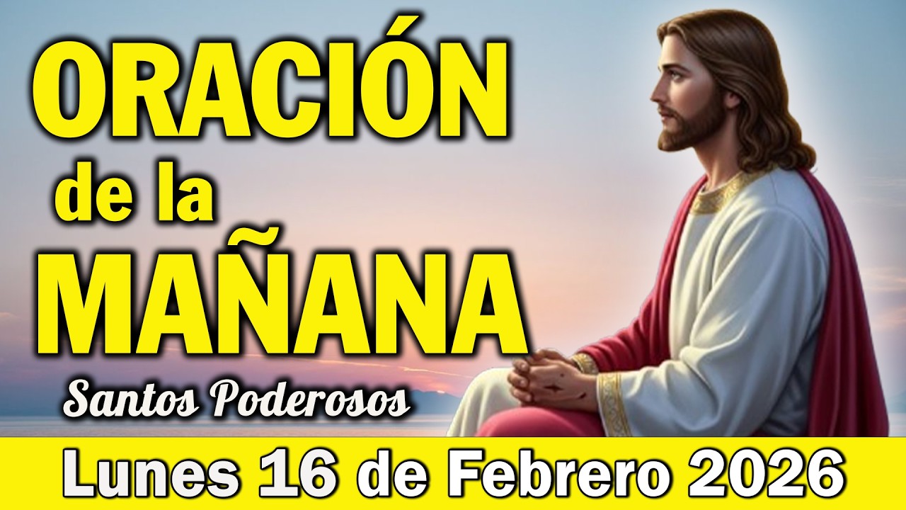 Oración de la Mañana de Hoy Lunes 16 de Febrero l Comienza tu Día con Amor, dicha y gozo