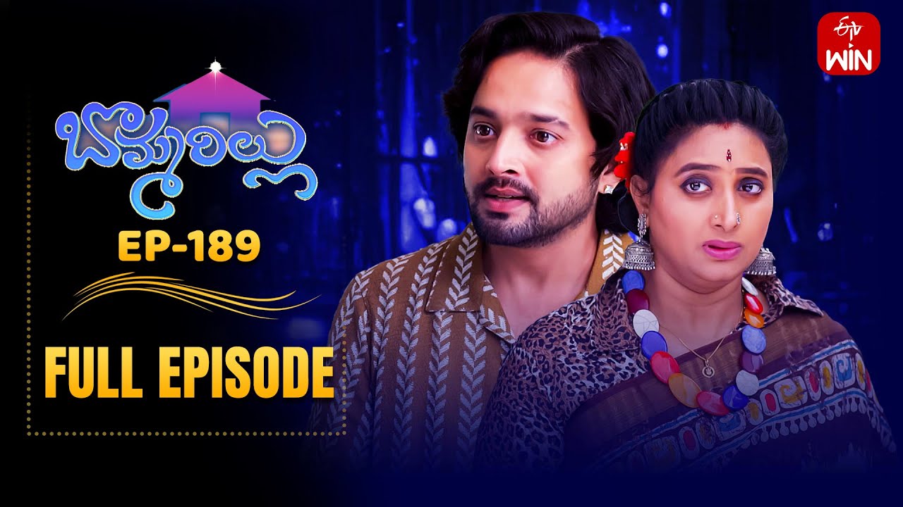 Bommarillu | 11th June 2025 | Full Episode No 189 | ETV Telugu