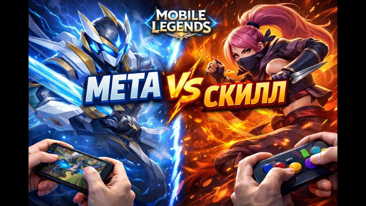 МЕТА vs ЛОВКИЕ ПАЛЬЧИКИ - КТО СИЛЬНЕЕ?  - Mobile Legends