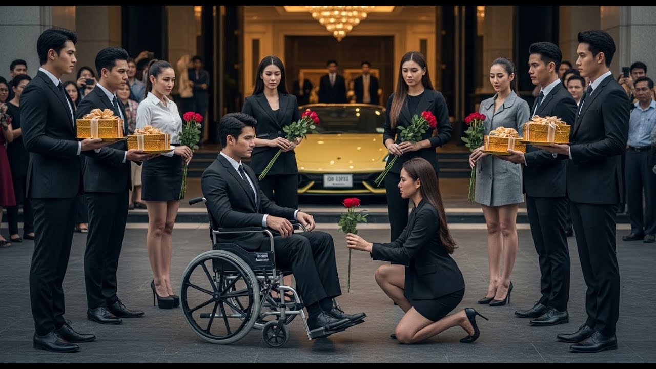 แกล้งเป็นคนพิการเพื่อทดสอบใจเมีย แต่สิ่งที่เห็นในคืนนั้น ทำให้ทั้งโรงแรมช็อก | เรื่องเล่าดราม่าสุดพี