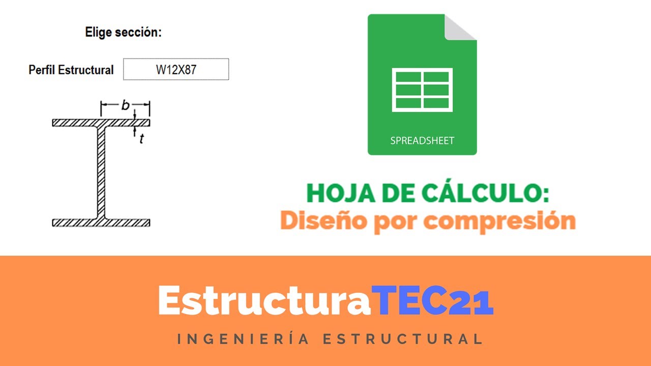 Hoja de Cálculo: Diseño por Compresión Acero