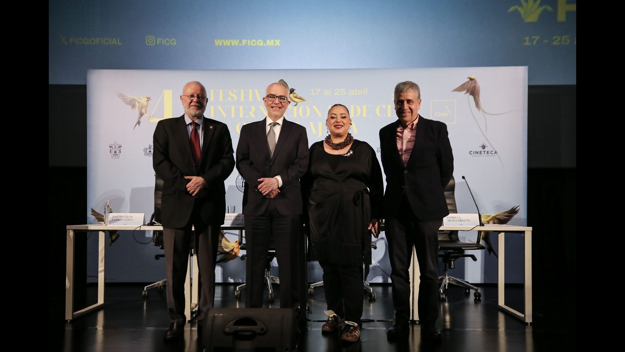 Rueda de prensa para anunciar el programa general del FICG 2026