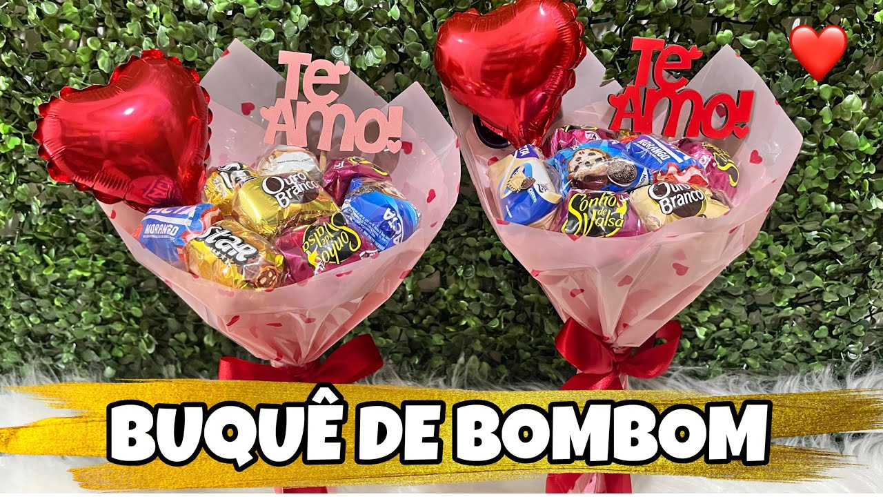 Ideia de presente para o Dia das Mães 💖| Buquê de Chocolate 2025