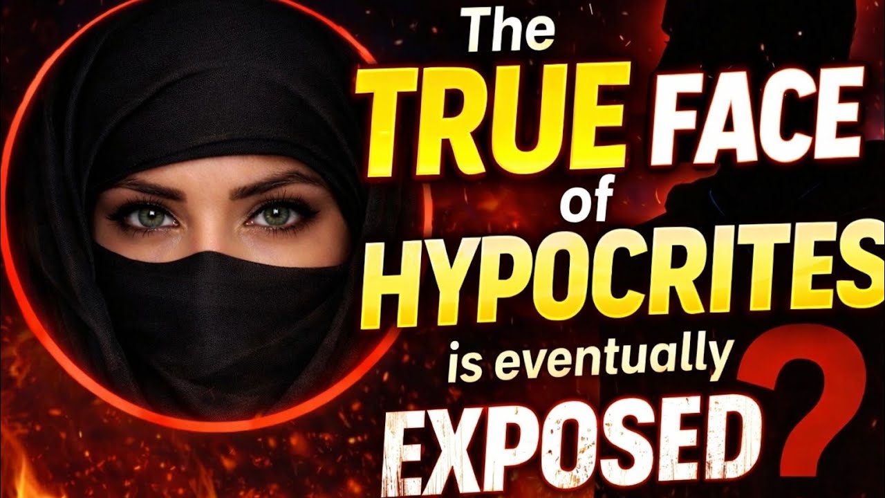 The true face of hypocrites is eventually exposed.