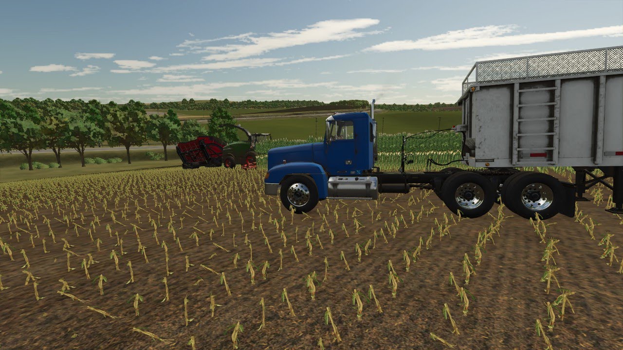 Farming Simulator 25 Ep2 New trucks on the Farm/ Iowa Plains view