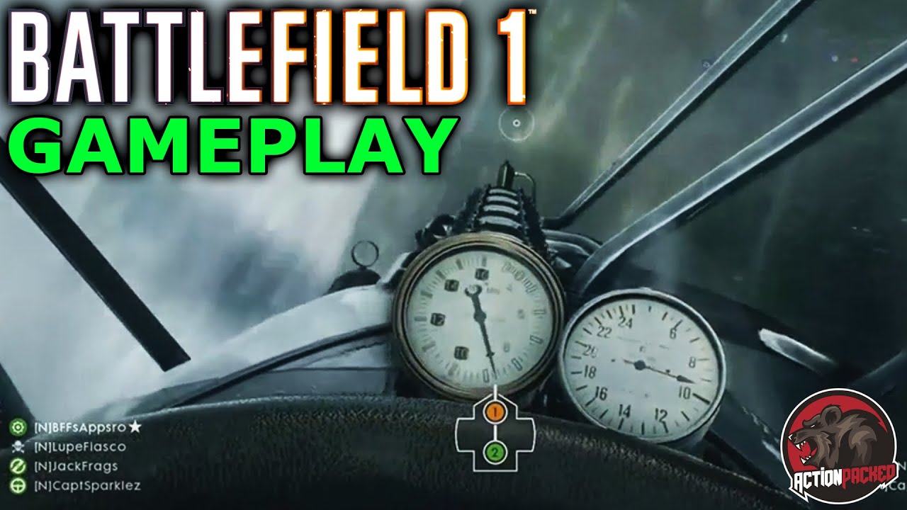 Battlefield 1: 64-Player GAMEPLAY! - Multiplayer Footage (EA PLAY)