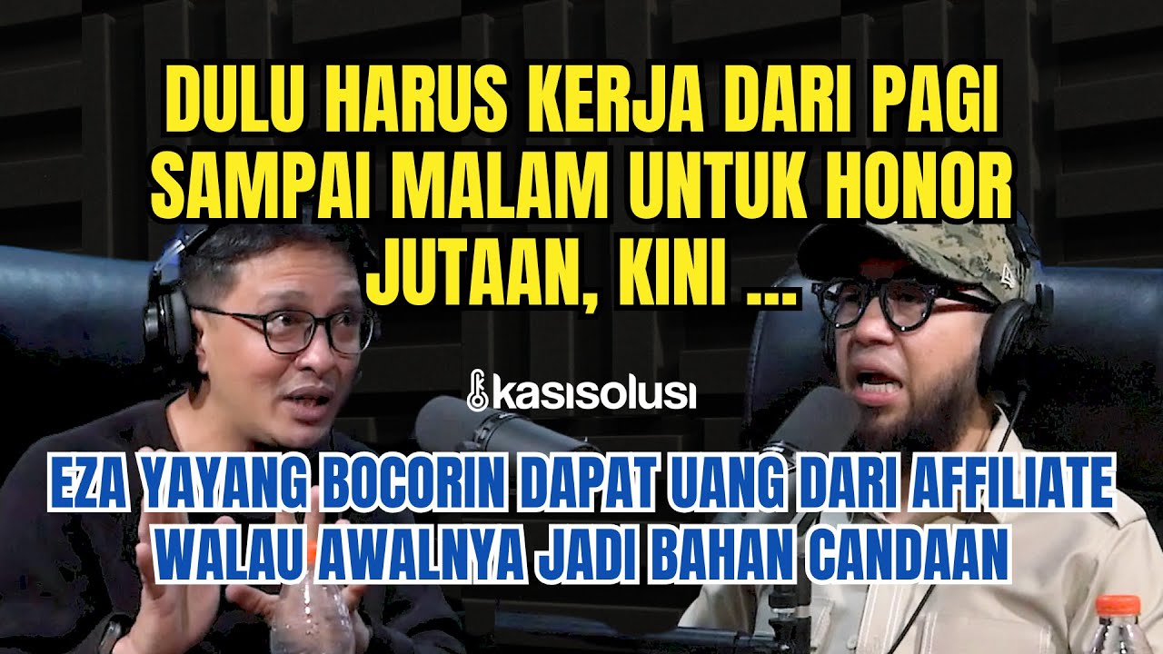 ARTIS EZA YAYANG NYARIS NGANGGUR 😭KINI BERJUANG JADI AFFILIATOR DAN BUKTIKAN KOMISINYA = HONOR ARTIS