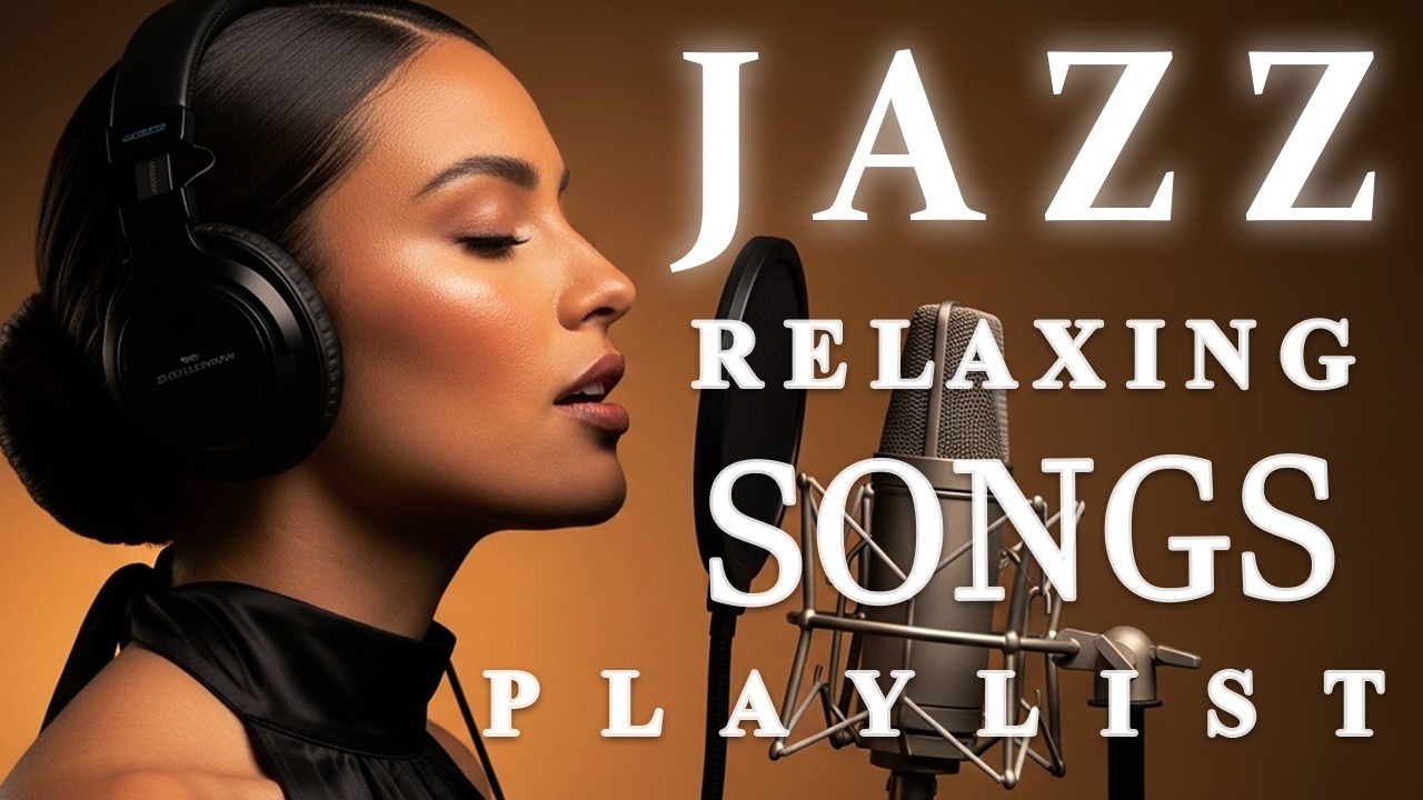 Romantic Smooth Jazz Lounge | Vokal Wanita untuk Relax & Healing